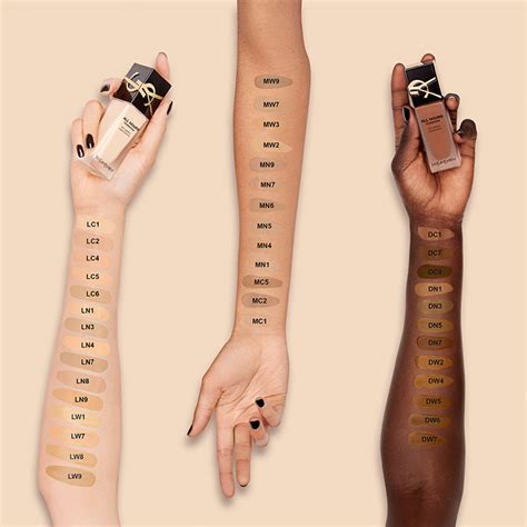 what does bd stand for in ysl foundation|ysl foundation color chart.